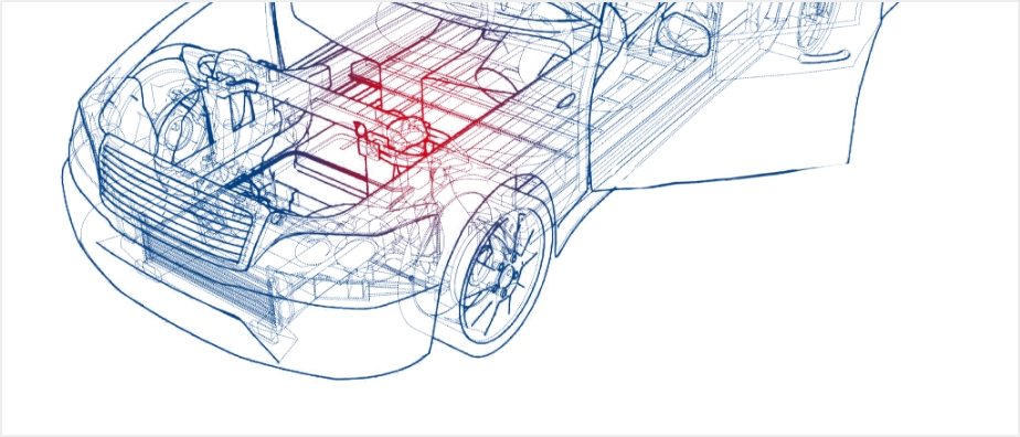 自動車での使用部位：トランスミッション